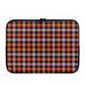 Halloween Buffalo Plaid Print Laptop Sleeve