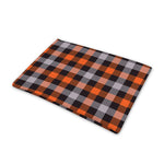 Halloween Buffalo Plaid Print Pet Cooling Mat Cover