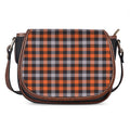 Halloween Buffalo Plaid Print Saddle Bag