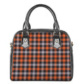 Halloween Buffalo Plaid Print Shoulder Handbag