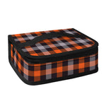 Halloween Buffalo Plaid Print Small Lunch Bag