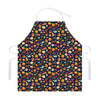 Halloween Candy Pattern Print Adjustable Apron