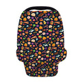 Halloween Candy Pattern Print Baby Seat Cover