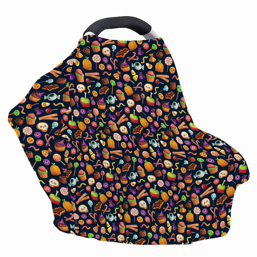 Halloween Candy Pattern Print Baby Seat Cover
