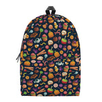 Halloween Candy Pattern Print Backpack