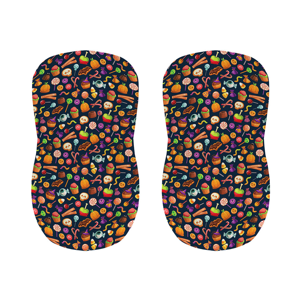 Halloween Candy Pattern Print Bar Stool Covers