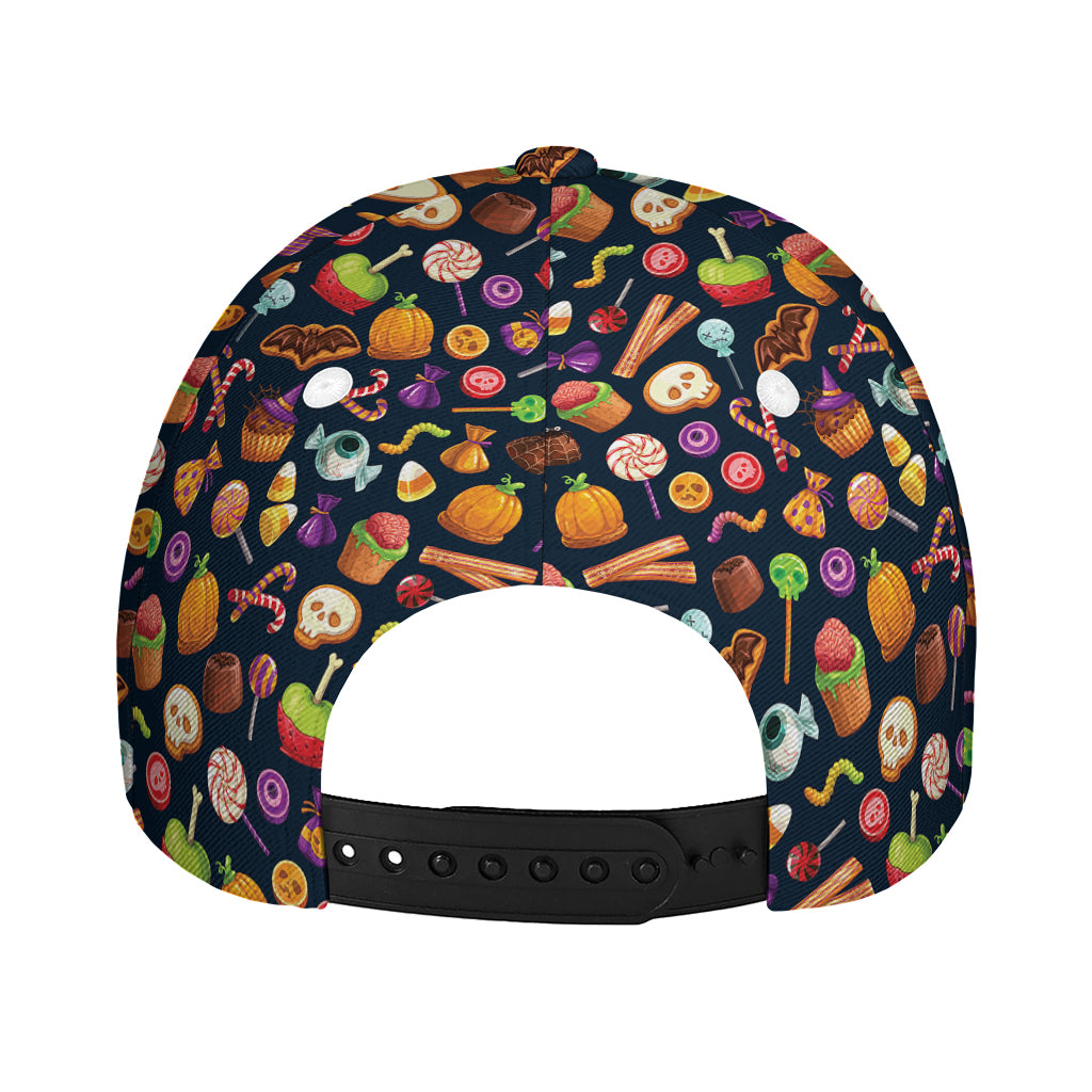 Halloween Candy Pattern Print Baseball Cap