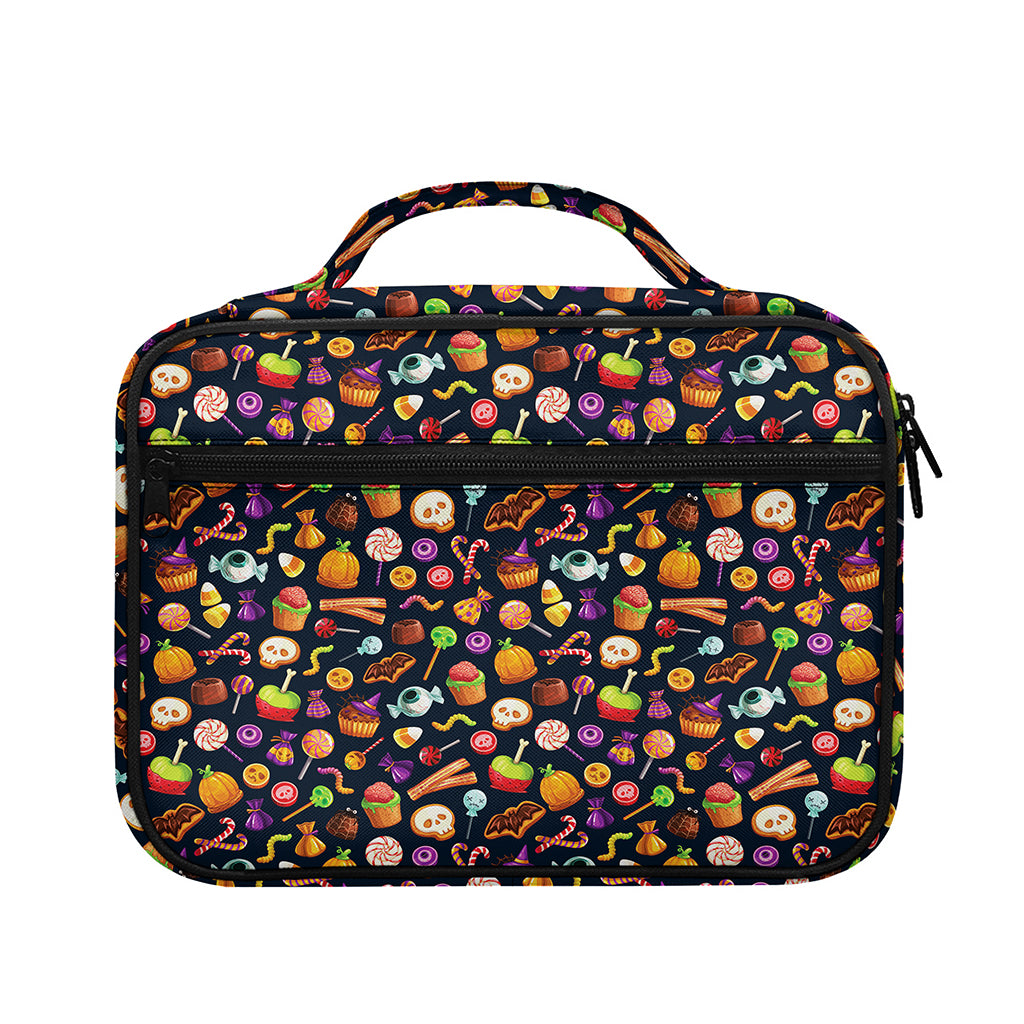 Halloween Candy Pattern Print Briefcase Bible Bag
