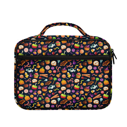 Halloween Candy Pattern Print Briefcase Bible Bag