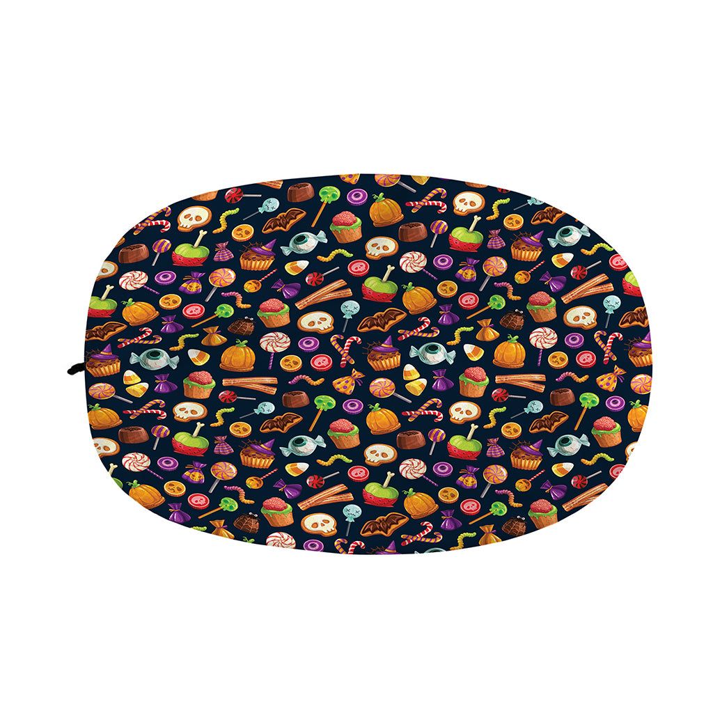 Halloween Candy Pattern Print Car Side Mirror Covers