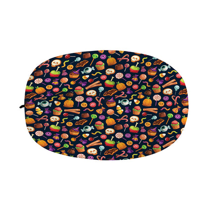 Halloween Candy Pattern Print Car Side Mirror Covers
