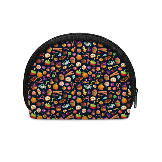 Halloween Candy Pattern Print Coin Purse
