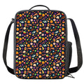 Halloween Candy Pattern Print Crossbody Lunch Bag