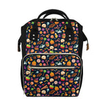 Halloween Candy Pattern Print Diaper Bag