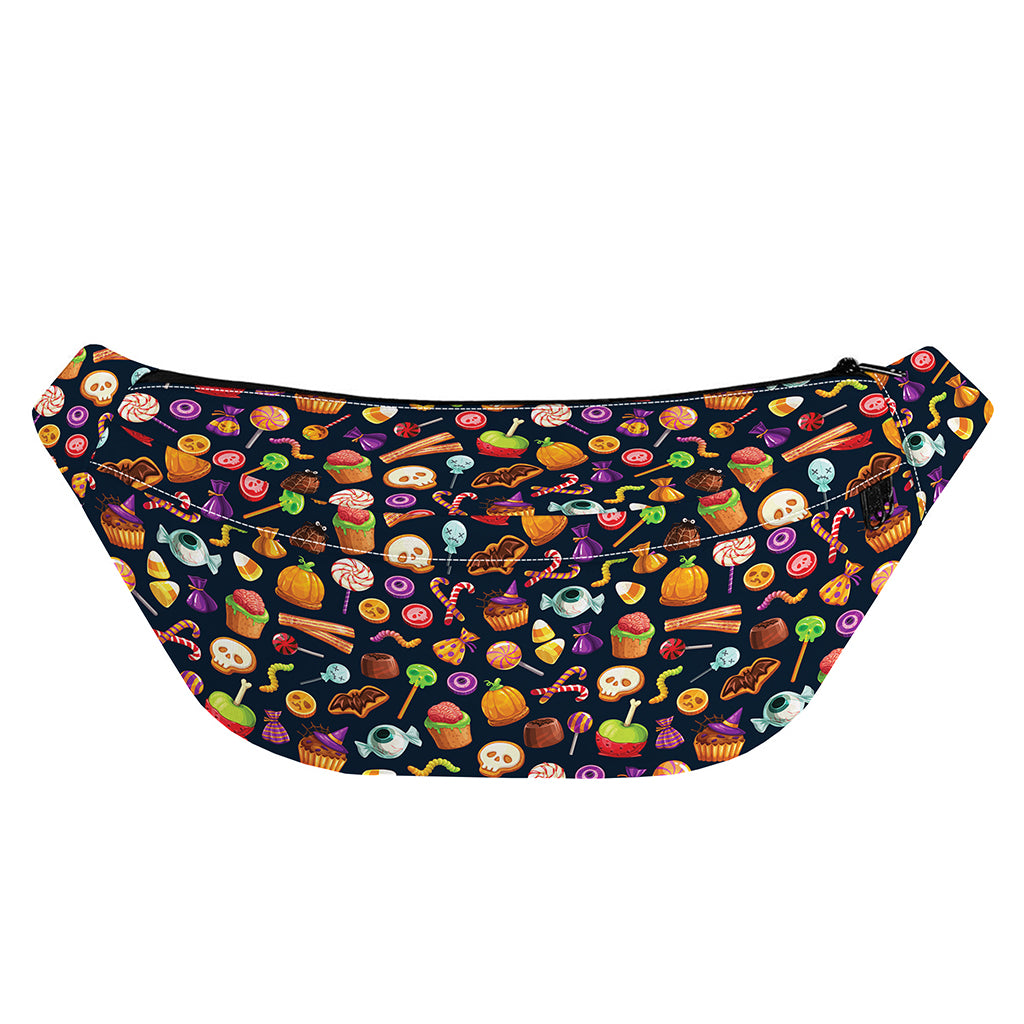 Halloween Candy Pattern Print Fanny Pack