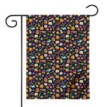 Halloween Candy Pattern Print House Flag