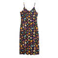 Halloween Candy Pattern Print Jersey Midi Cami Dress