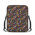 Halloween Candy Pattern Print Rectangular Crossbody Bag