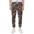 Halloween Candy Pattern Print Joggers