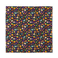 Halloween Candy Pattern Print Silk Bandana