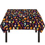 Halloween Candy Pattern Print Tablecloth