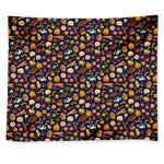 Halloween Candy Pattern Print Tapestry