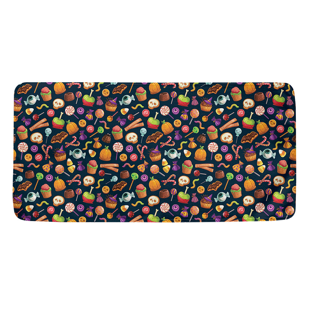 Halloween Candy Pattern Print Towel