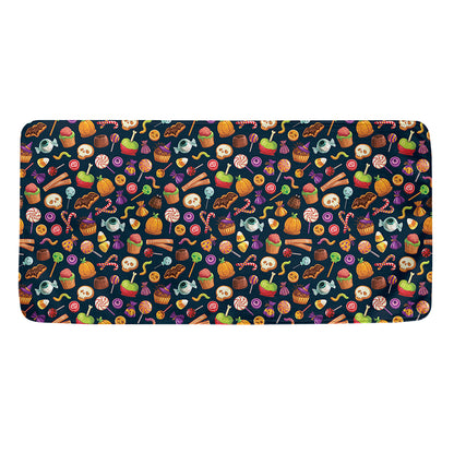 Halloween Candy Pattern Print Towel