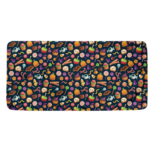 Halloween Candy Pattern Print Towel