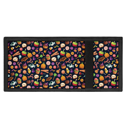 Halloween Candy Pattern Print Trifold Wallet