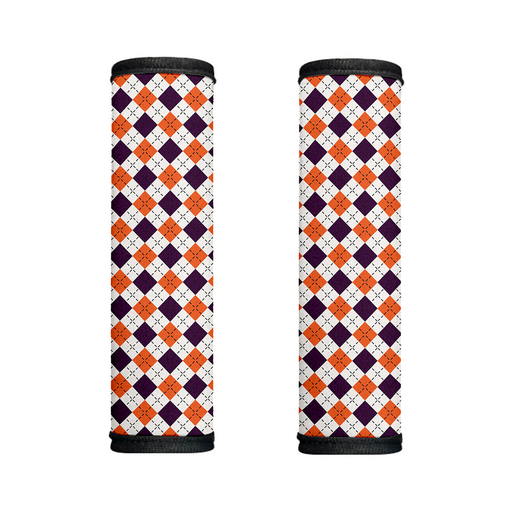 Halloween Checked Pattern Print Handle Covers