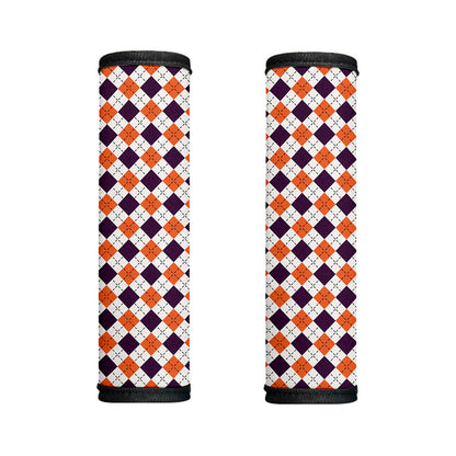 Halloween Checked Pattern Print Handle Covers