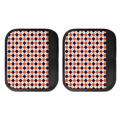 Halloween Checked Pattern Print Handle Covers