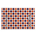 Halloween Checked Pattern Print Placemat