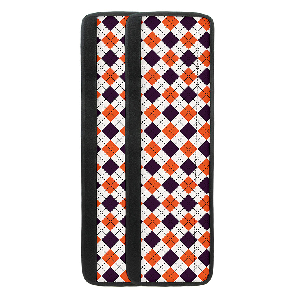 Halloween Checked Pattern Print Refrigerator Handle Covers