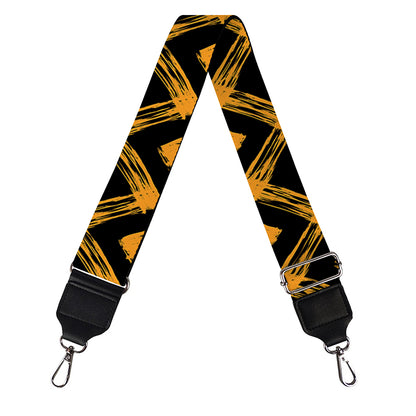Halloween Chevron Pattern Print Bag Strap