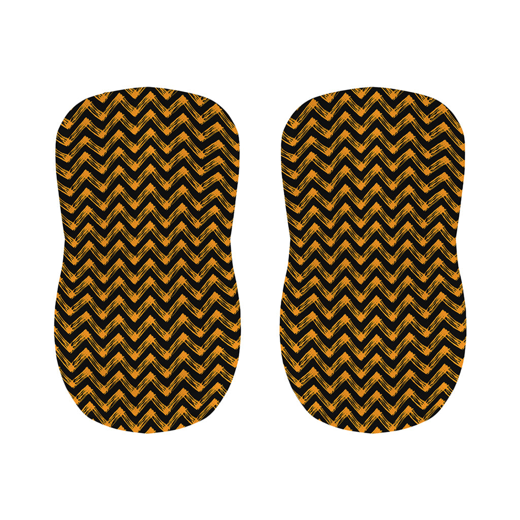 Halloween Chevron Pattern Print Bar Stool Covers