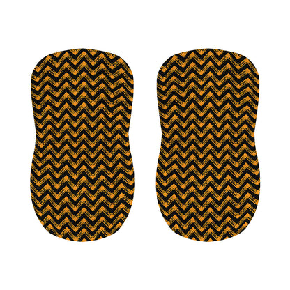Halloween Chevron Pattern Print Bar Stool Covers