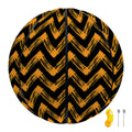 Halloween Chevron Pattern Print Basketball