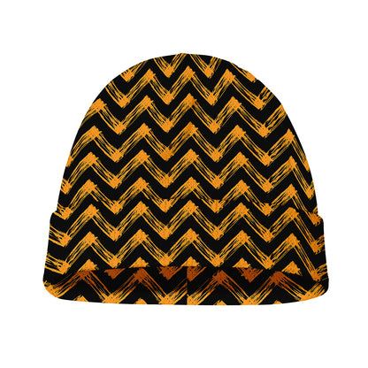 Halloween Chevron Pattern Print Beanie