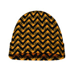 Halloween Chevron Pattern Print Beanie