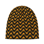 Halloween Chevron Pattern Print Beanie