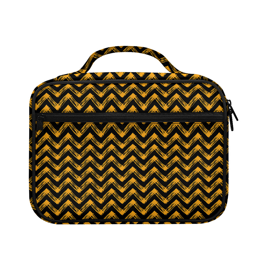 Halloween Chevron Pattern Print Briefcase Bible Bag