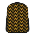 Halloween Chevron Pattern Print Casual Backpack