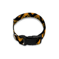 Halloween Chevron Pattern Print Dog Collar