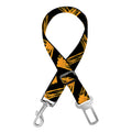 Halloween Chevron Pattern Print Dog Seat Belt