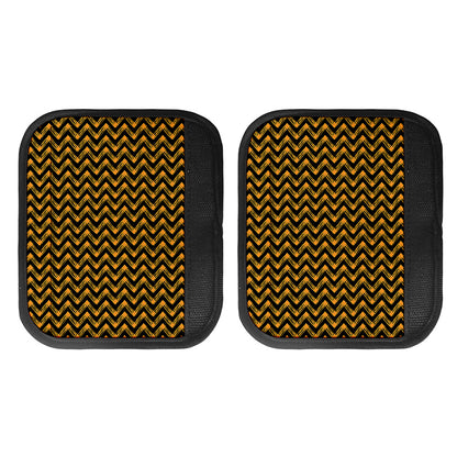 Halloween Chevron Pattern Print Handle Covers