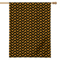 Halloween Chevron Pattern Print House Flag