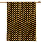 Halloween Chevron Pattern Print House Flag