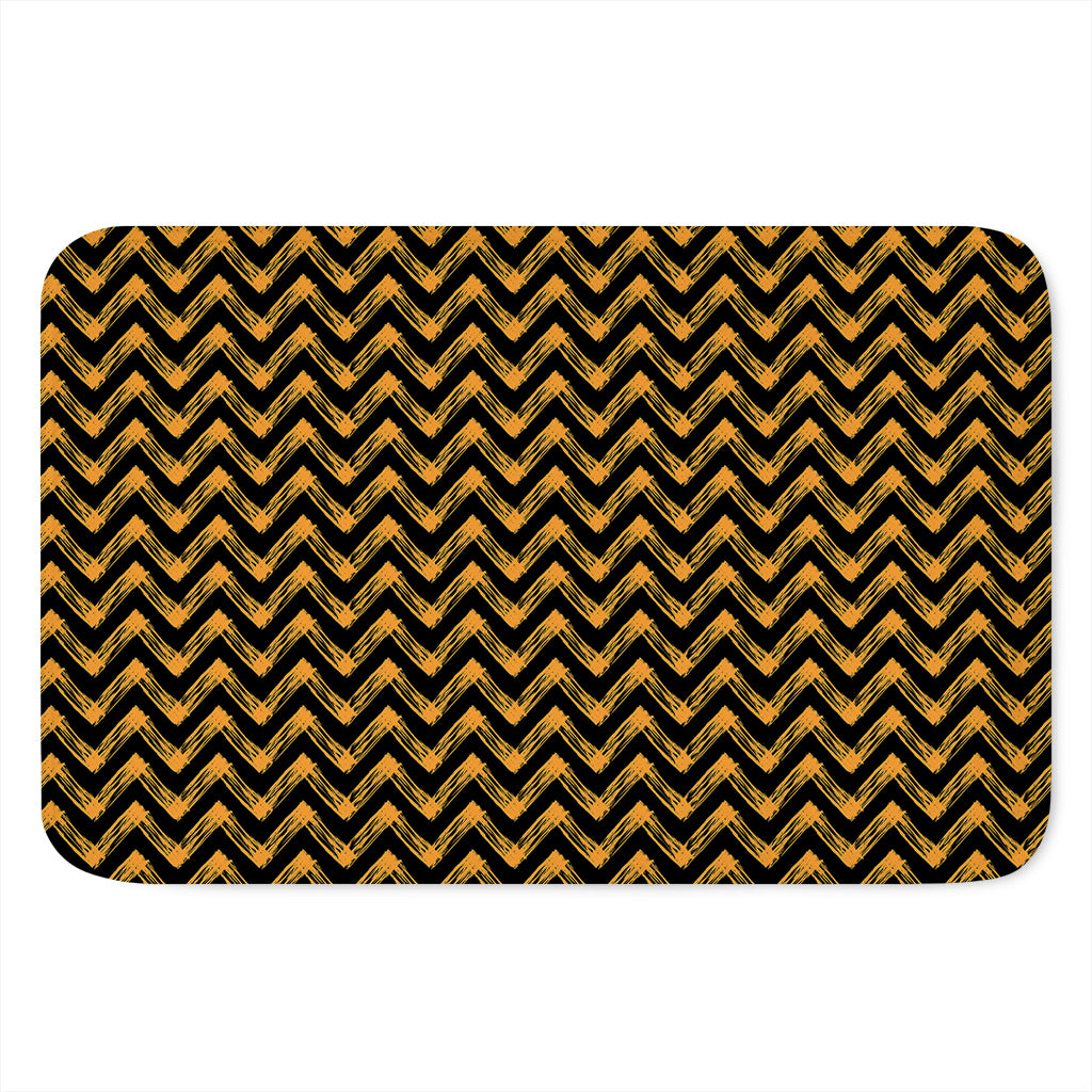 Halloween Chevron Pattern Print Indoor Door Mat